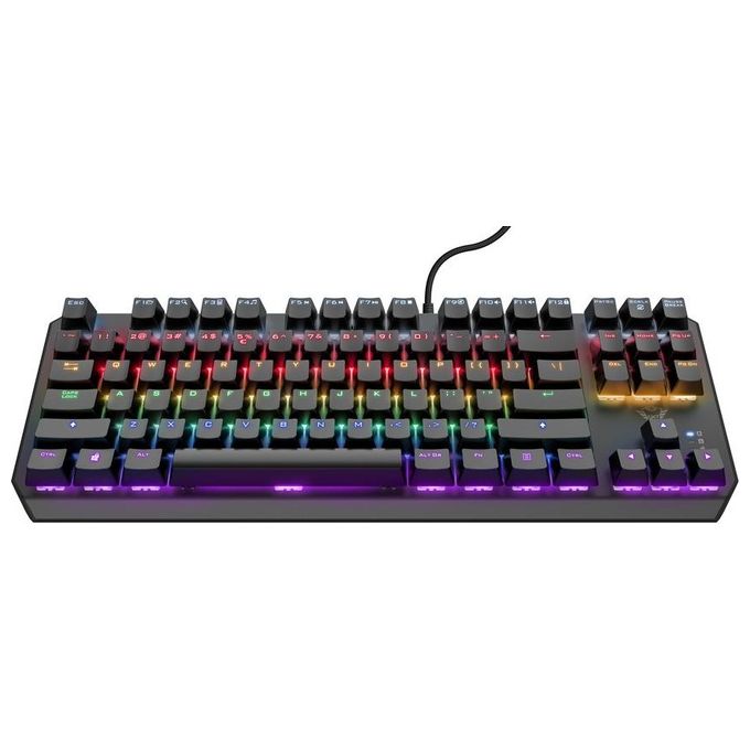 Trust GXT 834 Callaz Tastiera Usb QWERTY Italiano Nero