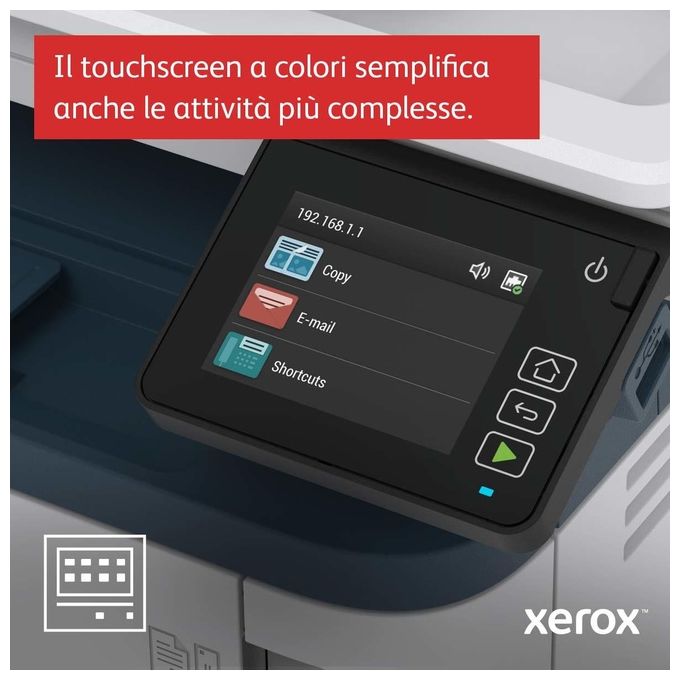 Xerox B305 Stampante Laser Multifunzione Monocromatica A4 600 x 600 dpi per Efficienza e Qualita' nell'Ufficio