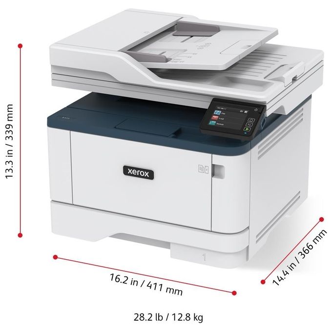 Xerox B305 Stampante Laser Multifunzione Monocromatica A4 600 x 600 dpi per Efficienza e Qualita' nell'Ufficio