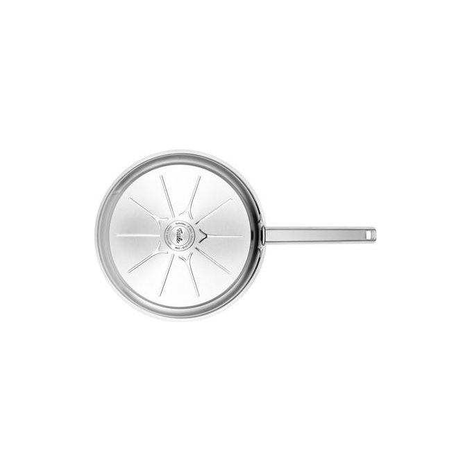 Fissler 084-378-24-100-0 Original Profi Collection Padella Multiuso Acciaio Inox 24 cm Antiaderente Novogrill Induzione colore Acciaio inox