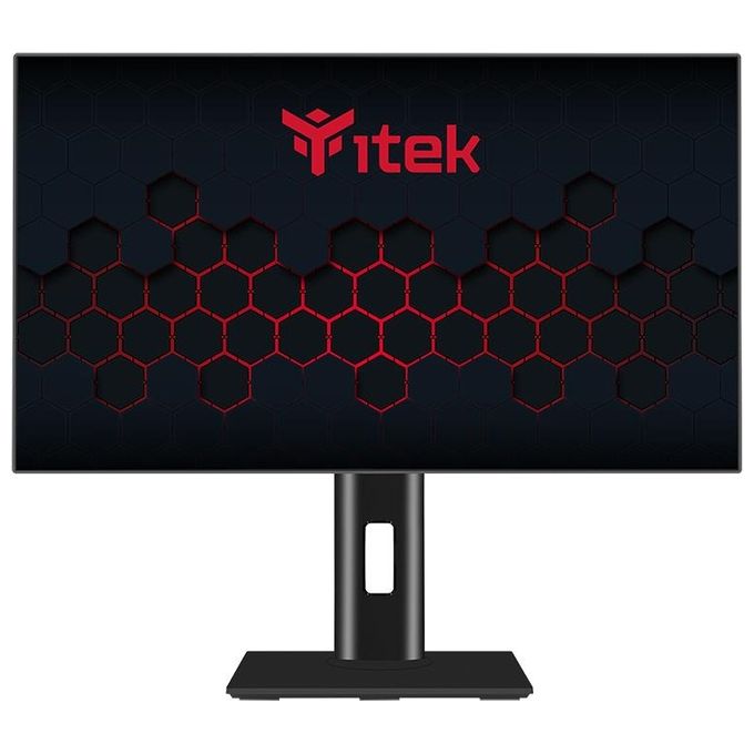 Itek GGF Monitor Gaming 27'' FLAT WQHD, 2560x1440, IPS, 100Hz, 16:9, 4ms OD, HDMI, Display Port, Speaker, HDR Ready , AMD FreeSync, Compatibile con Nvidia G-sync