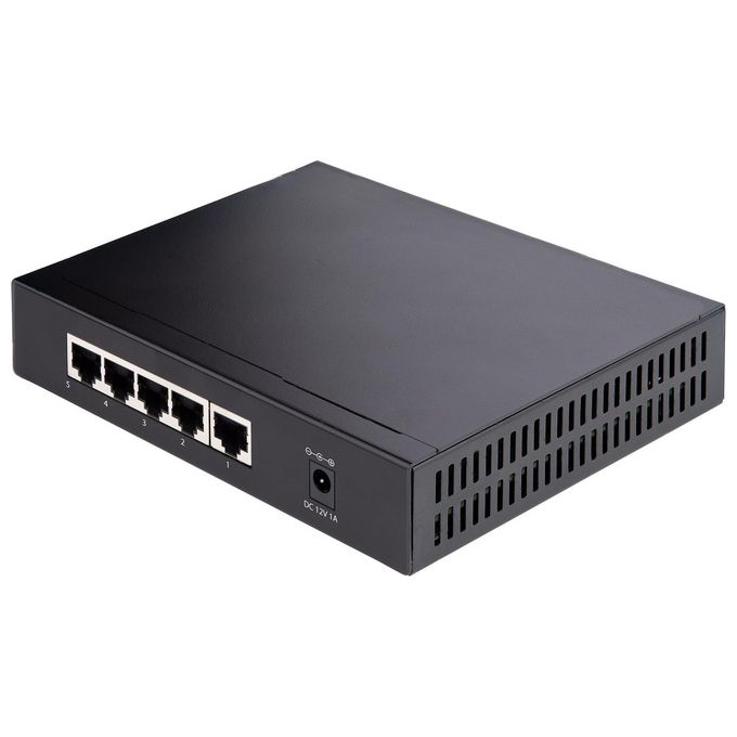 StarTech.com Switch 2.5g Unmanaged 5 Porte Splitter Ethernet Multi-Gigabit Auto-mdix 9K Jumbo