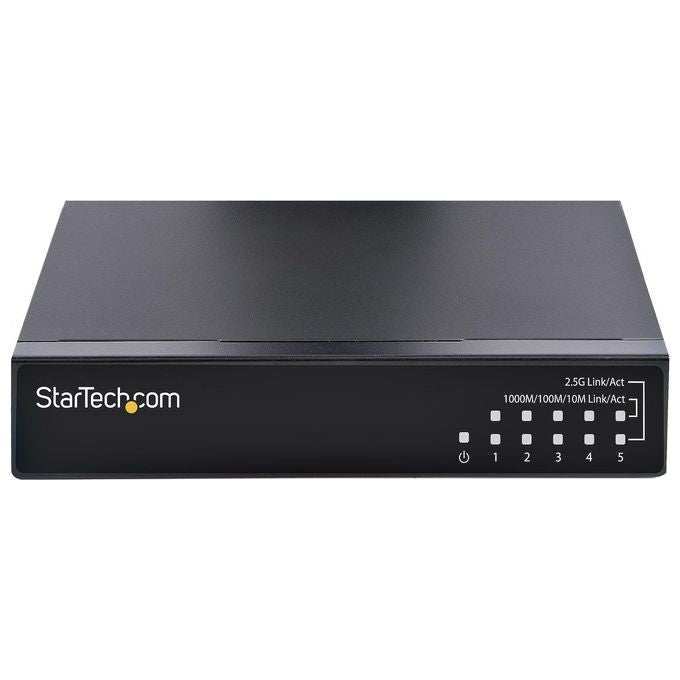 StarTech.com Switch 2.5g Unmanaged 5 Porte Splitter Ethernet Multi-Gigabit Auto-mdix 9K Jumbo