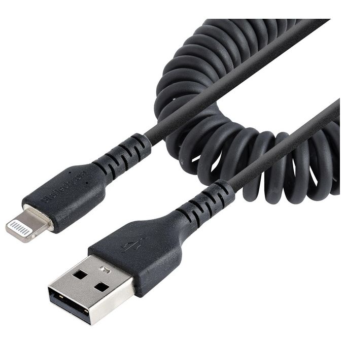 Startech.com Cavo Lightning a Usb-A da 1mt Certificato Mfi Nero