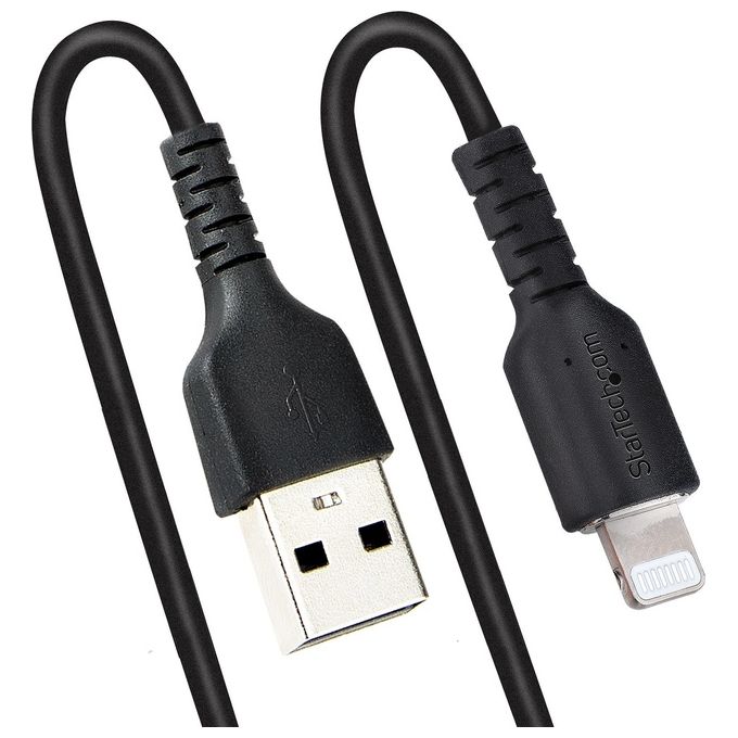 Startech.com Cavo Lightning a Usb-a da 50cm Certificato Mfi Nero