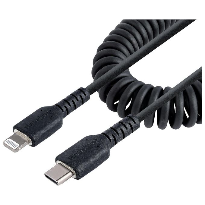 StarTech.com Cavo Usb-C a Lightning da 1mt Certificato Mfi Nero