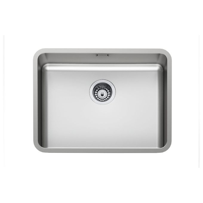 Foster 1865 850 S400 Lavello Acciaio Inox Spazzolato da incasso Sottotop 1 Vasca 55,6x42,6cm