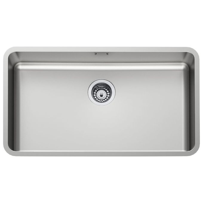 Foster 1870 850 S400 Lavello Acciaio inox Spazzolato da incasso Sottotop 1 Vasca 73x40cm