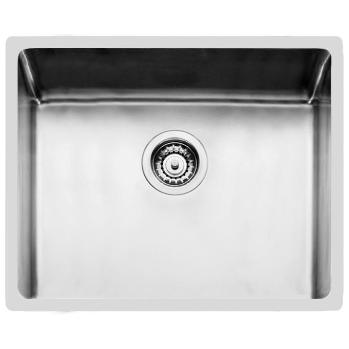 Foster 2155 050 KE Filotop Lavello Acciaio Inox Spazzolato da Incasso 1 Vasca 54x44cm