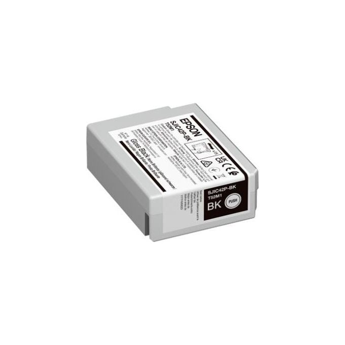 Epson SJIC42P-BK Cartuccia d'Inchiostro 1 Pezzo Originale Nero