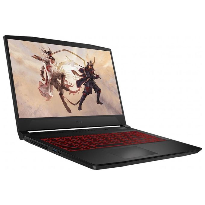 MSI  KATANA GF66 12UD Notebook Gaming, Processore Intel Core i7-12700H, Ram 16Gb, 1Tb SSD, Display 15.6'' FHD 144Hz IPS, NVIDIA GeForce RTX 3050 Ti 4GB, NO OS