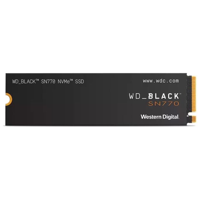 Western Digital Black SN770 SSD NVMe 1TB M.2 2280 PCIe 4.0 per PC