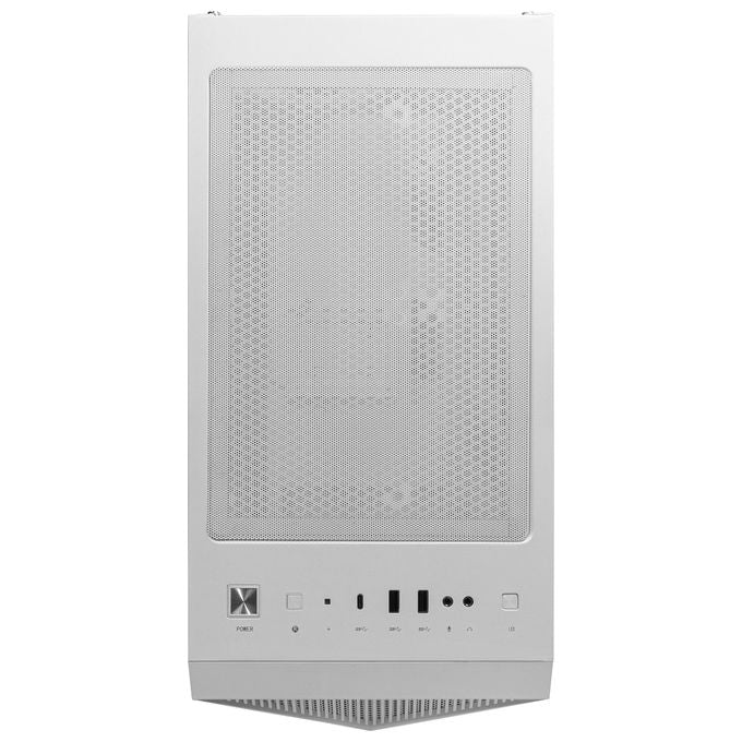 MSI MPG GUNGNIR 110R - Case PC Mid Tower, 4 ventole ARGB da 120 mm, scheda di controllo ARGB da 1 a 6, USB Type-C, vetro temperato, MSI Center, ATX, MATX, mini-ITX