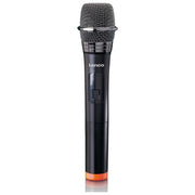 Lenco MCW-011BK Microfono Wireless con Ricevitore
