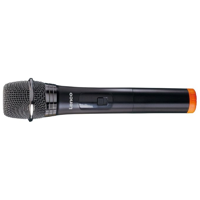 Lenco MCW-020BK Set Microfono Wireless con Ricevitore