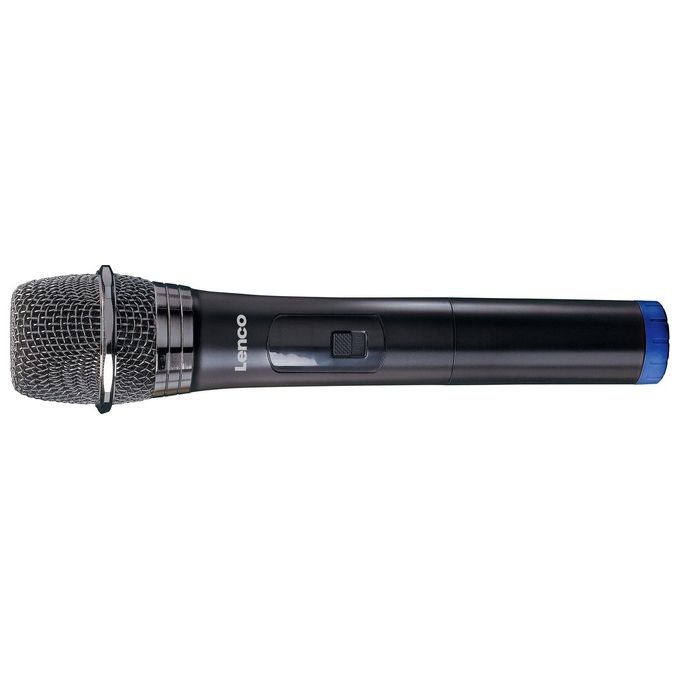 Lenco MCW-020BK Set Microfono Wireless con Ricevitore