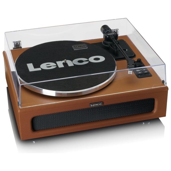 Lenco LS-430BN Giradischi Bluetooth Marrone