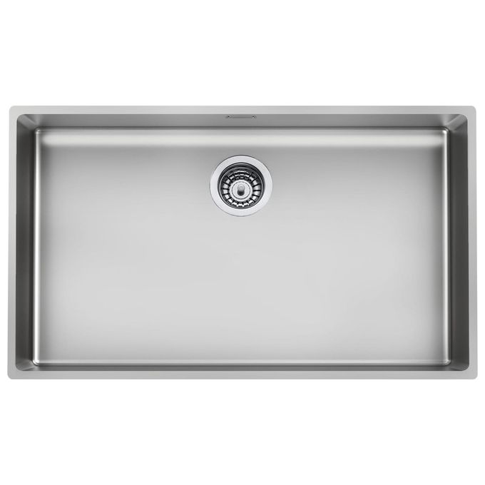 Foster 3143 850 Serie 45 Lavello Acciaio Inox Spazzolato da incasso Sottotop 1 Vasca Oversize 83x48cm