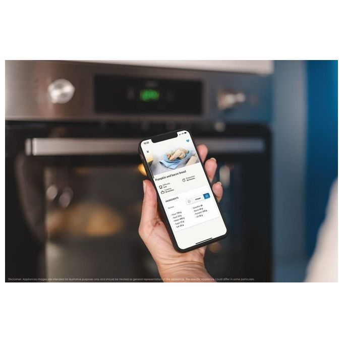 Candy FCDINE896X WIFI Timeless Forno Elettrico da Incasso Ventilato Multifunzione con Grill Wi-Fi Bluetooth 70 Litri 60 cm Classe A colore Acciaio Inox
