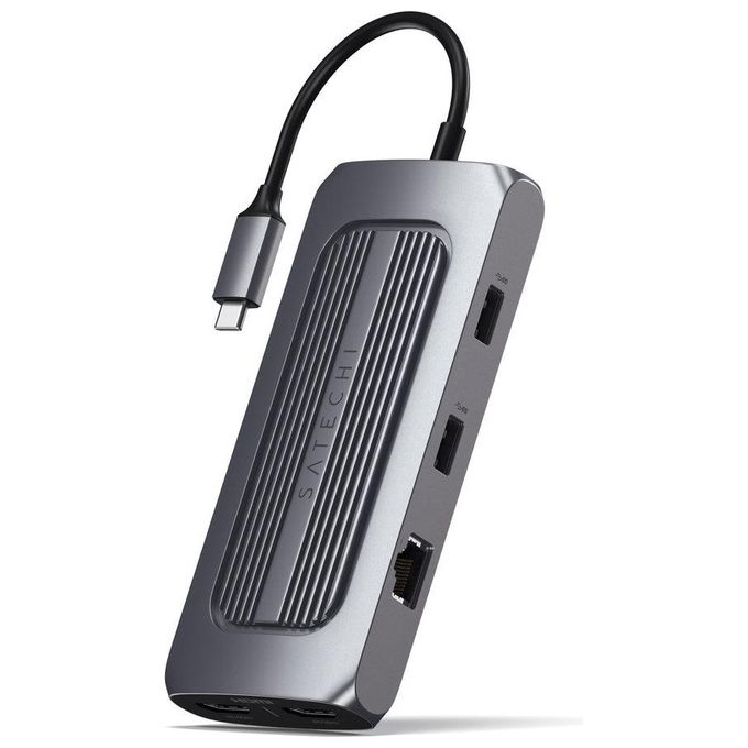 Satechi Usb-C Multiport Mx Adapter Space Gray