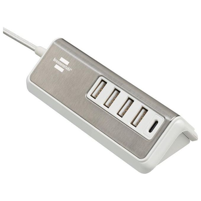 Brennenstuhl USB Multi Charger con 1.5mt 4xUSB Tipo A  1x Tipo C