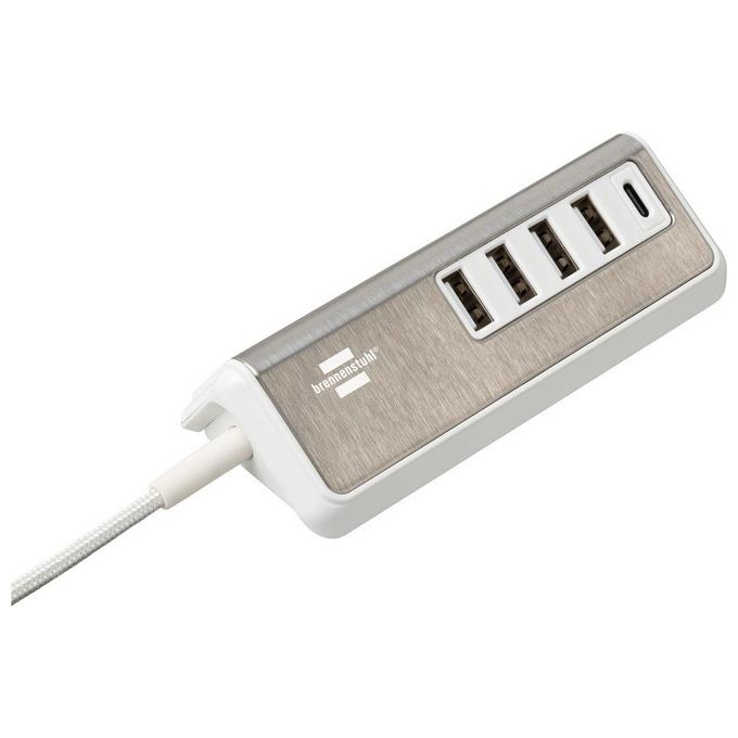 Brennenstuhl USB Multi Charger con 1.5mt 4xUSB Tipo A  1x Tipo C