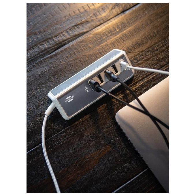Brennenstuhl USB Multi Charger con 1.5mt 4xUSB Tipo A  1x Tipo C
