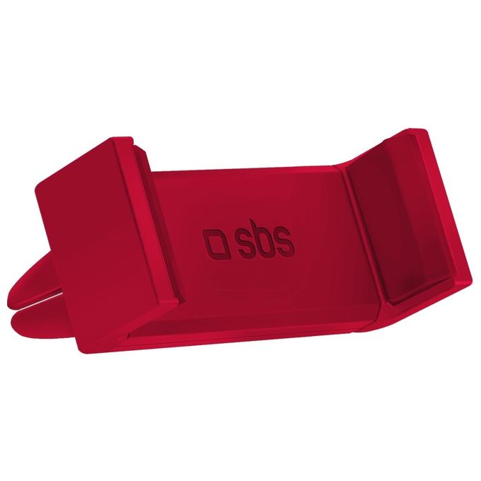 Sbs Supporto Auto per Smartphone Air Clip Universal Car Holder Orientabile e Antigraffio