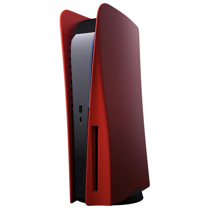 4Side Cover Laterale per PlayStation5 Disk Rosso