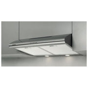 Silverline 1201.9.733.01 Cappa ad incasso Filtrante Controllo con tasti Classe Energetica D Sottopensile 3 Velocita' Portata 480 m³-h 90cm Inox