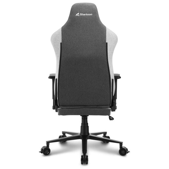 Sharkoon SKILLER SGS30 sedia in Tessuto, Dimensioni Comfort Grigia