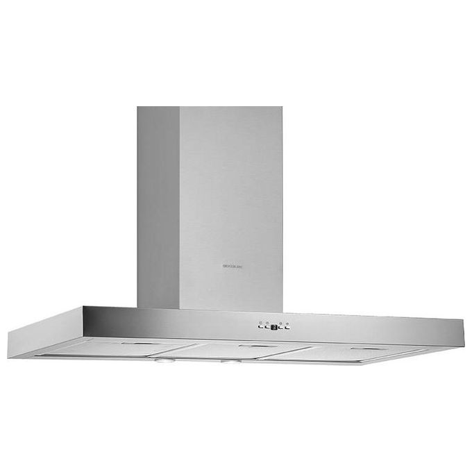 Silverline 3170.2.733.01 Cappa a Parete Aspirante Classe energetica C 3 Velocita' Portata 564 m3-h 120cm Inox