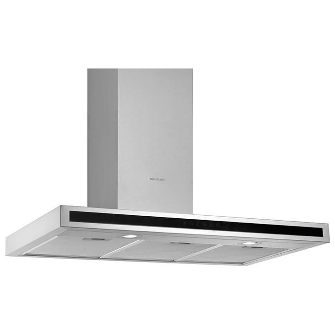 Silverline 3173.9.733.03 Cappa a Parete 90cm Inox Capacita' 593m3 3 Velocita'