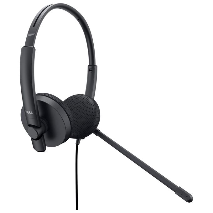 Dell WH1022 Auricolare Cablato a Padiglione Musica e Chiamate Nero