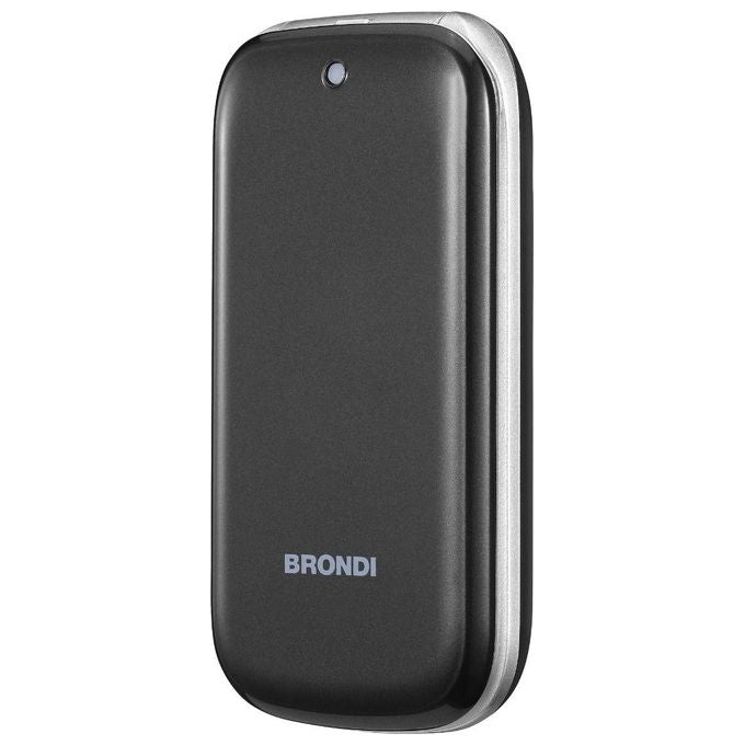 Brondi Stone Apertura a Conchiglia e Flip Attivo Dual Sim 2.4'' Nero