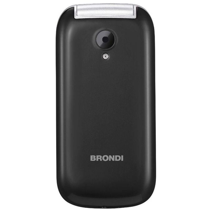 Brondi Stone Apertura a Conchiglia e Flip Attivo Dual Sim 2.4'' Nero