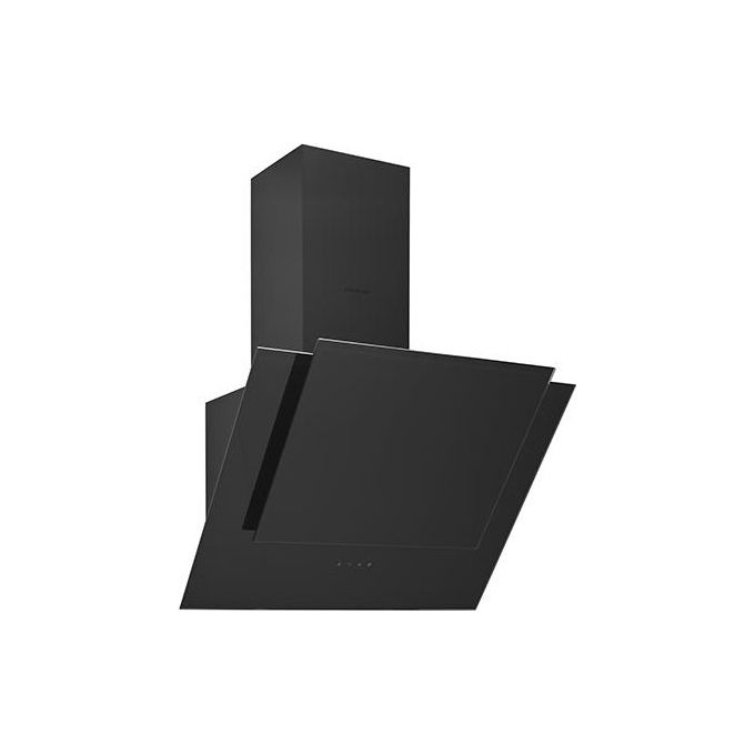 Silverline 3424 B.6 Cappa a Parete a Filtrante  Controllo touch Classe energetica C 3 Velocita' Portata 533 m³-h 60cm Acciaio Inox Vetro Nero