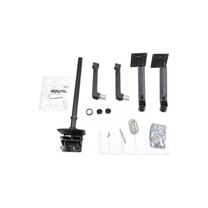 Ergotron Lx Kit Montaggio Perno Verticale Alto Braccio a Doppio Impilamento Per 2 Display Lcd Nero Opaco Dimensione Schermo: Fino a 40'' Montabile Su Desk