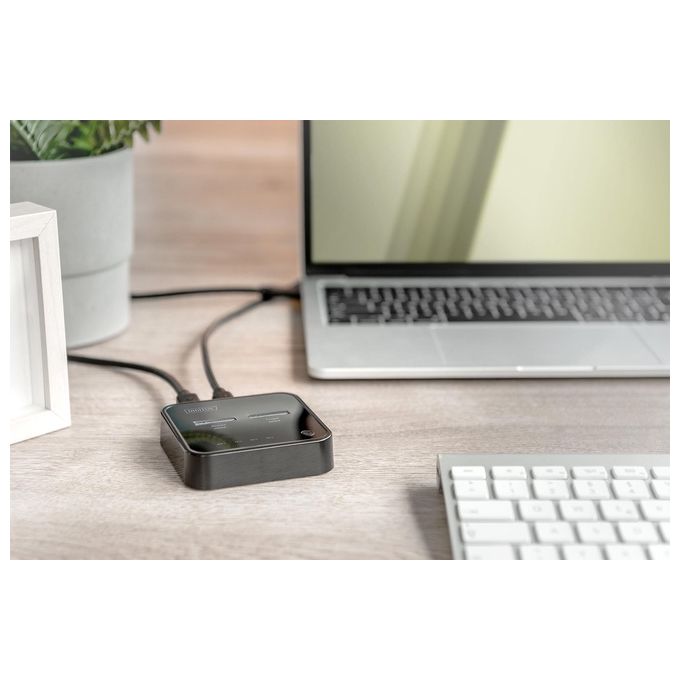 Digitus Dual M.2 Nvme Ssd Docking Station con Offline Clone Function Usb-C