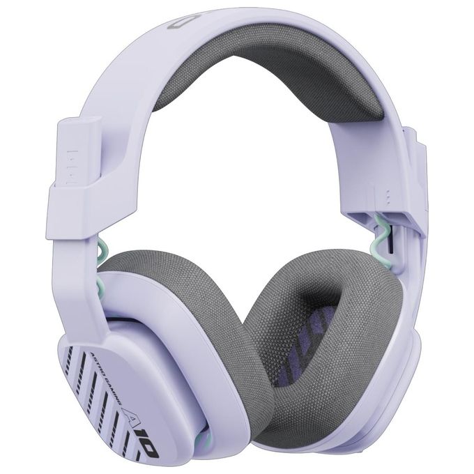 Logitech ASTRO A10 Cuffie Gaming Cablate Gen 2 Over-Ear con Microfono Flip-to-Mute Lilla