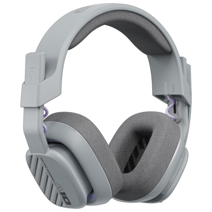 Logitech ASTRO A10 Cuffie Gaming Cablate Gen 2 Over-Ear con Microfono Flip-to-Mute Grigio