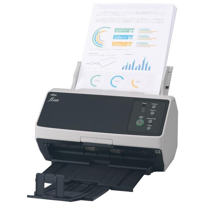Fujitsu FI-8150 ADF  Scanner ad Alimentazione Manuale 600x600 Dpi A4 Nero-Grigio