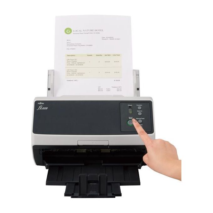 Fujitsu FI-8150 ADF  Scanner ad Alimentazione Manuale 600x600 Dpi A4 Nero-Grigio