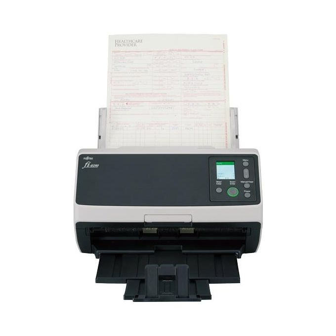Fujitsu fi-8190 ADF  Scanner ad Alimentazione Manuale 600x600 DPI A4 Nero-Grigio