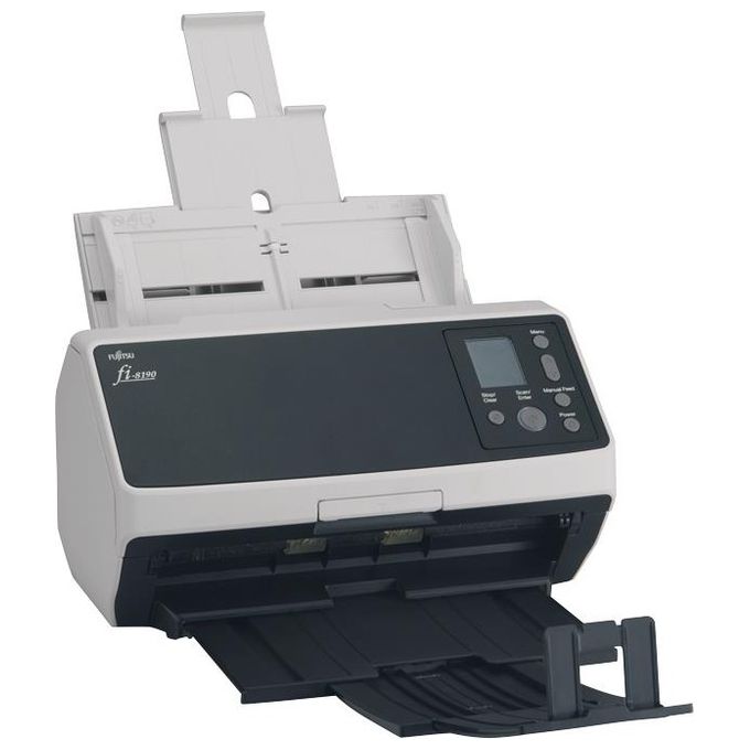 Fujitsu fi-8190 ADF  Scanner ad Alimentazione Manuale 600x600 DPI A4 Nero-Grigio
