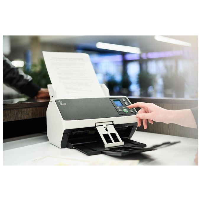 Fujitsu fi-8190 ADF  Scanner ad Alimentazione Manuale 600x600 DPI A4 Nero-Grigio