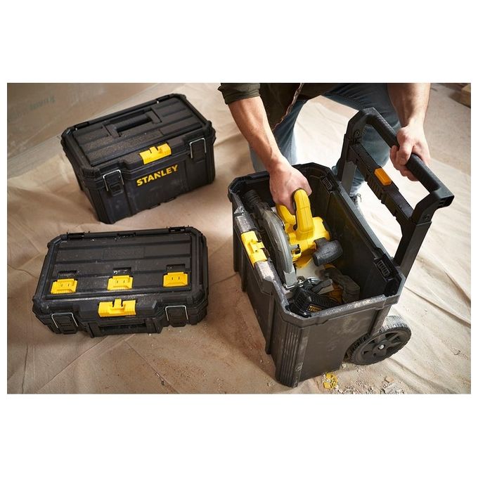 Stanley Carrello Porta Attrezzi 1 Modular Rolling Tool Box Nero