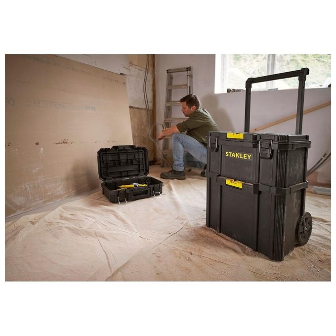 Stanley Carrello Porta Attrezzi 1 Modular Rolling Tool Box Nero