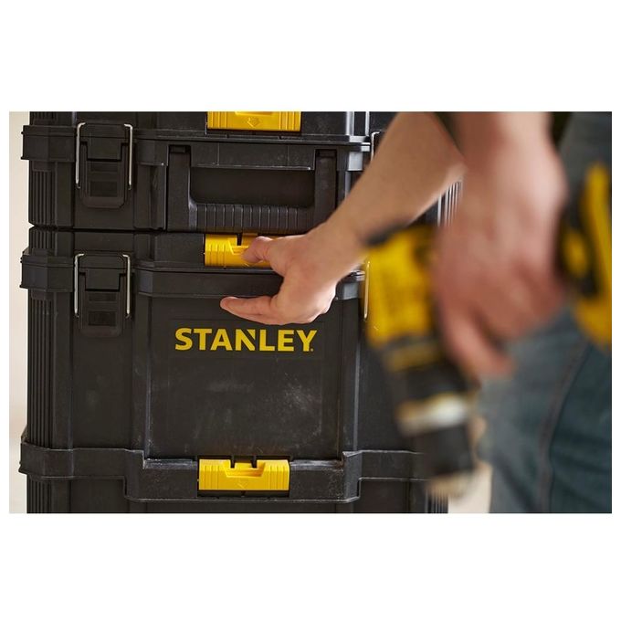 Stanley Carrello Porta Attrezzi 1 Modular Rolling Tool Box Nero