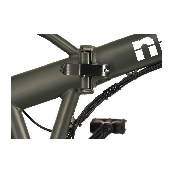 Nilox E-Bike X8 Plus Bici Elettrica con Pedalata Assistita 70Km di Autonomia Batteria Removibile al Litio da 36 V - 13 Ah Gomme 20'' Fat Doppio Freno a Disco
